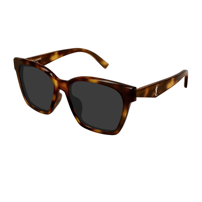 Saint Laurent Sl M171-F Linea Monogram Havana Acetato Riciclato Sunglasses