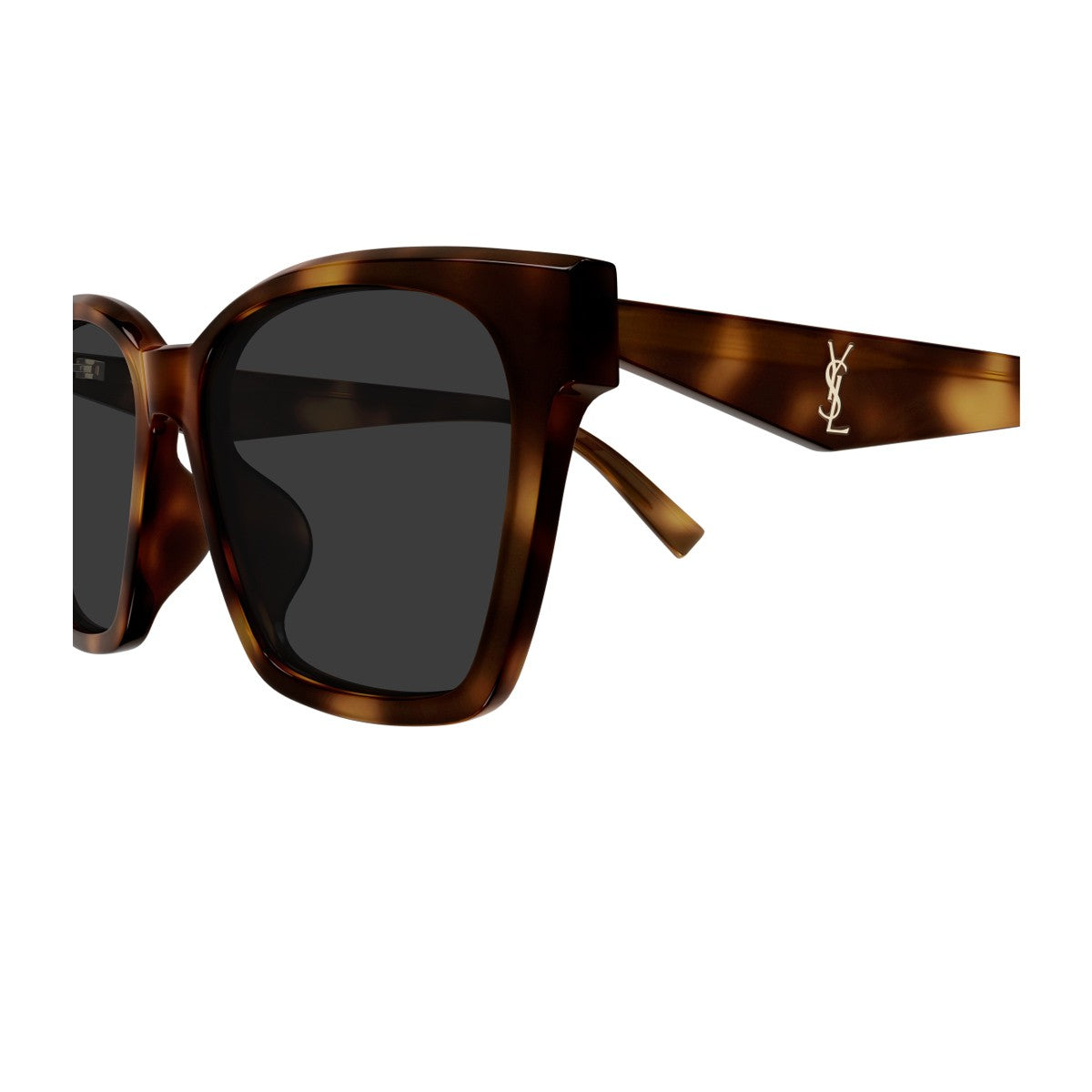 Saint Laurent Sl M171-F Linea Monogram Havana Acetato Riciclato Sunglasses