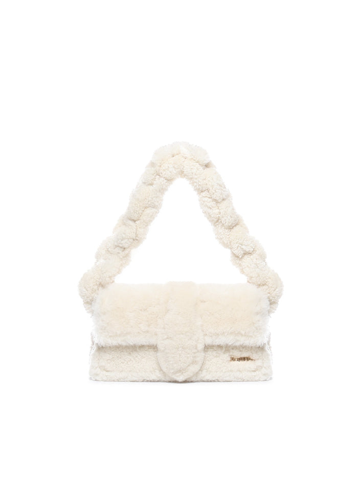 Jacquemus Bags White Shearling