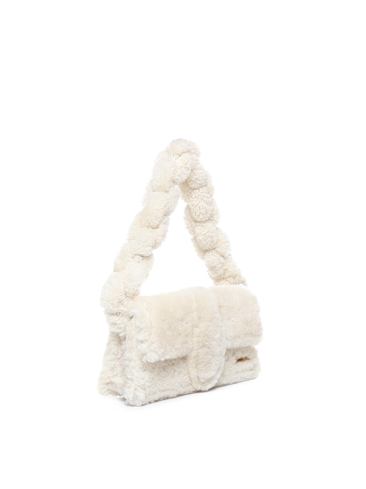 Jacquemus Bags White Shearling