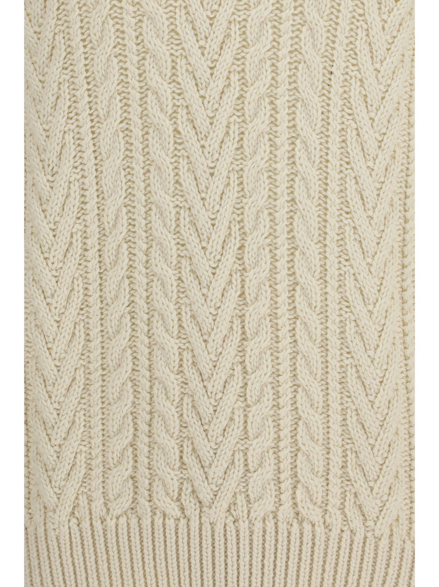 Crewneck Sweater Schooner Nougat Cashmere (capra Hircus)