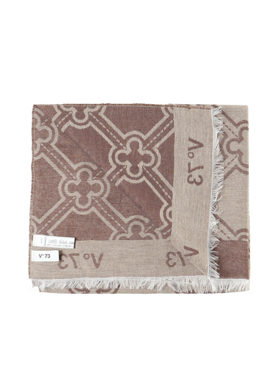 V° 73 Scarfs Beige Fabric