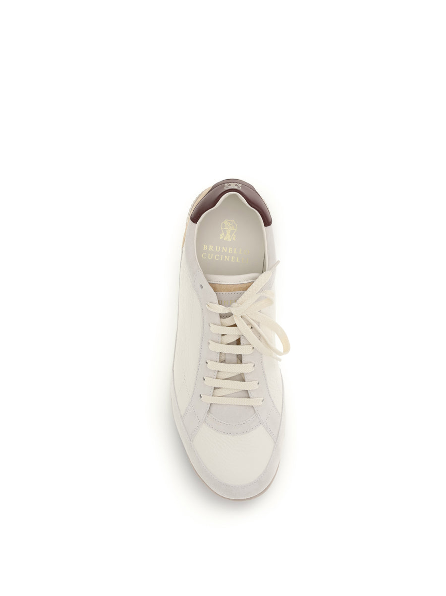 Sneakers Calf Leather Butter-White Butter/white/natural/baccanera Trainers