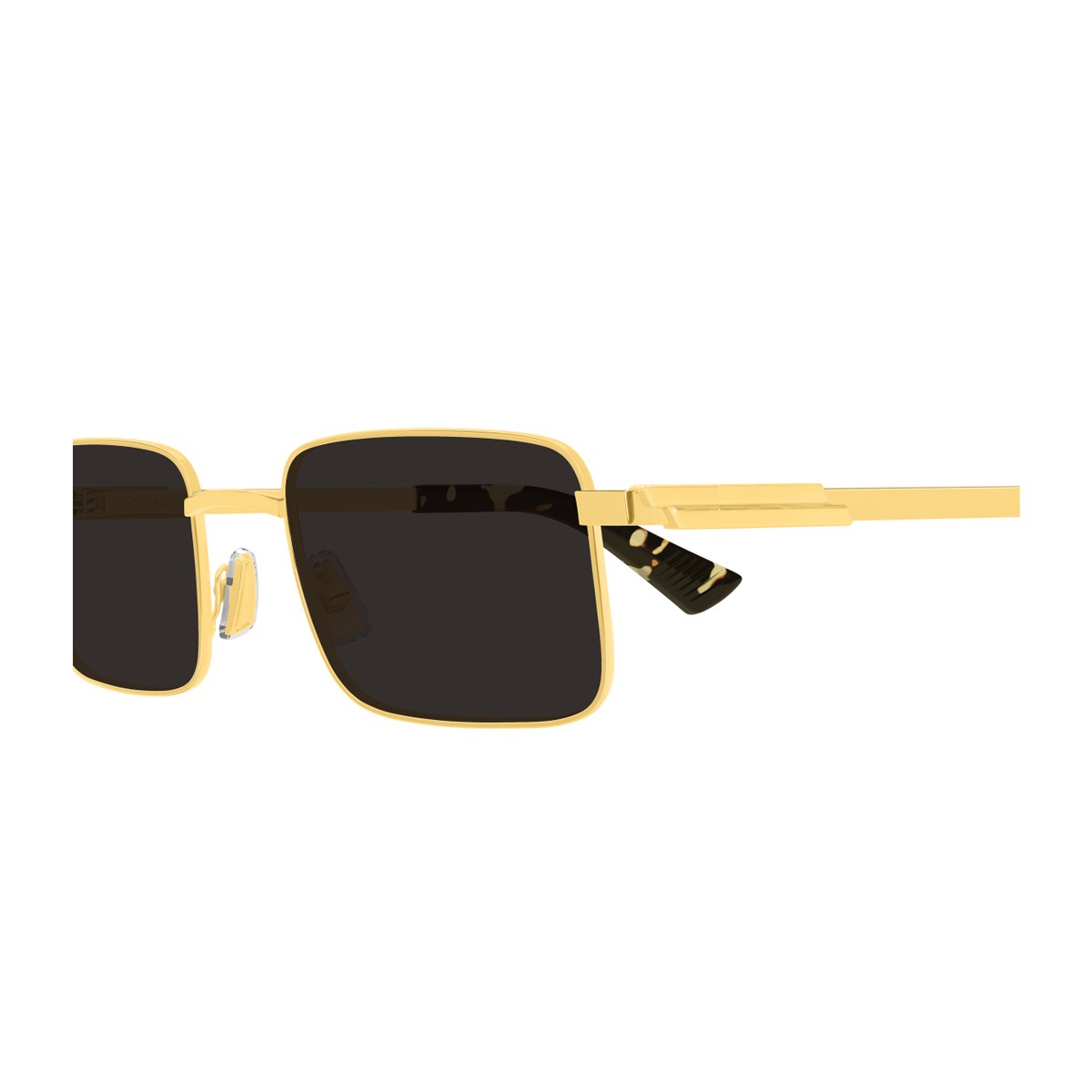 Bottega Veneta Bv1469s Linea Ribbon Gold Metallo Sunglasses