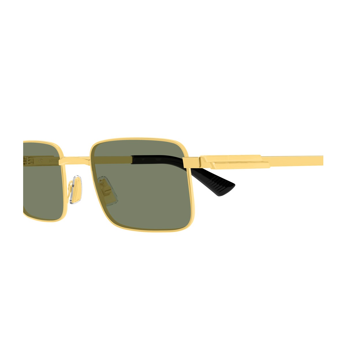 Bottega Veneta Bv1469s Linea Ribbon Gold Metallo Sunglasses