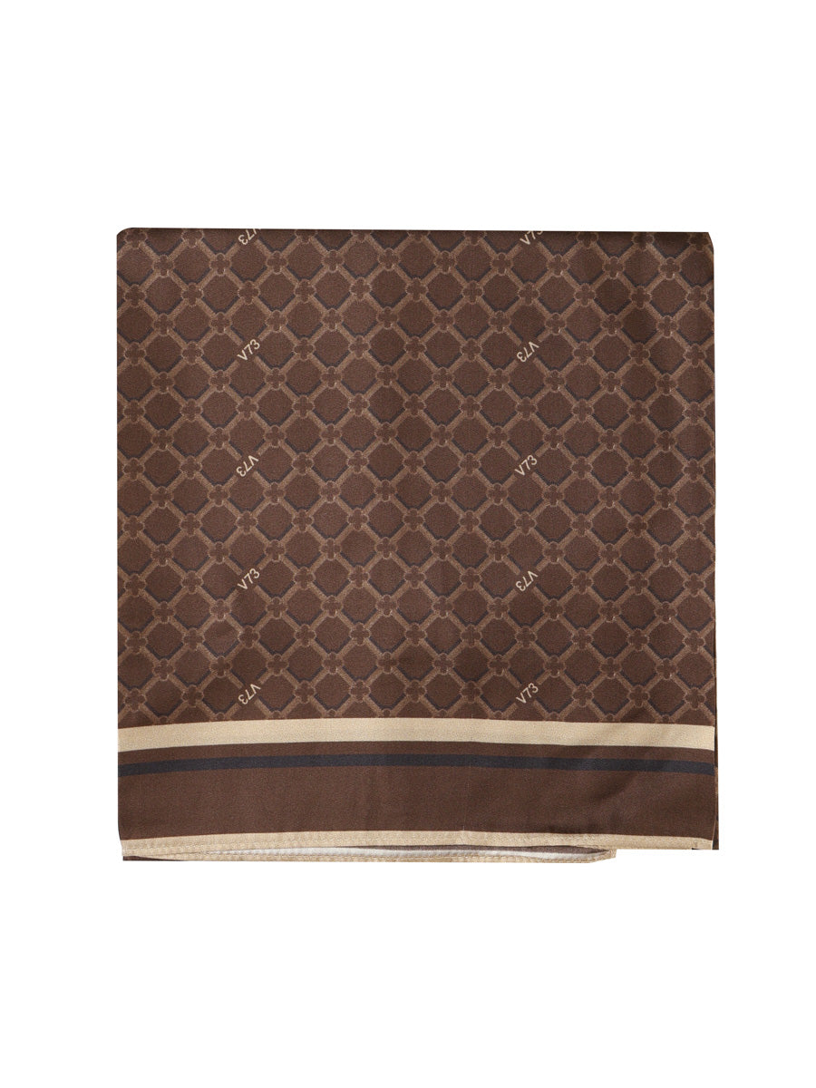 V° 73 Scarfs Brown Silk