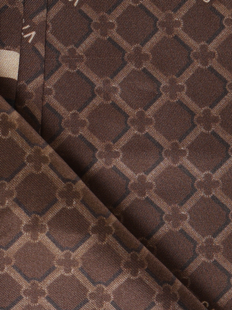 V° 73 Scarfs Brown Silk