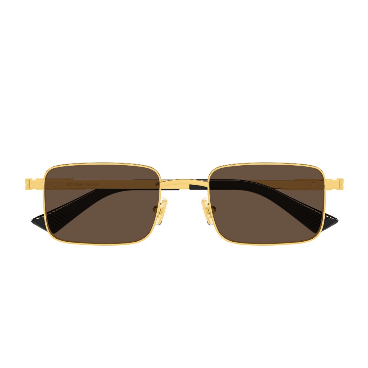 Bottega Veneta Bv1469s Linea Ribbon Gold Metallo Sunglasses