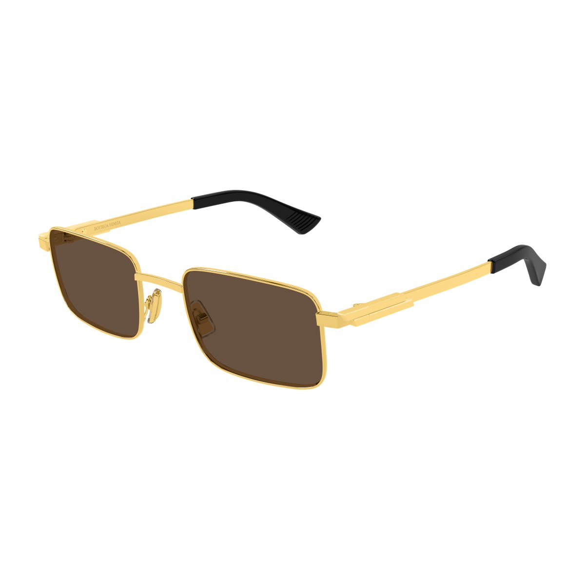 Bottega Veneta Bv1469s Linea Ribbon Gold Metallo Sunglasses
