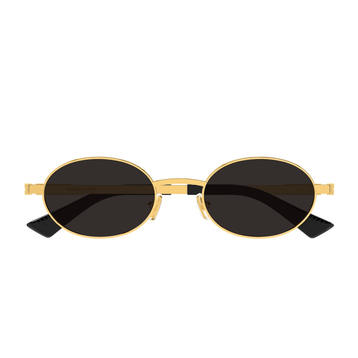 Bottega Veneta Bv1470s Linea Ribbon Gold Metallo Sunglasses