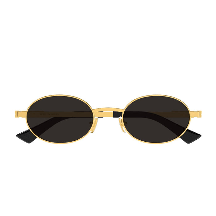 Bottega Veneta Bv1470s Linea Ribbon Gold Metallo Sunglasses