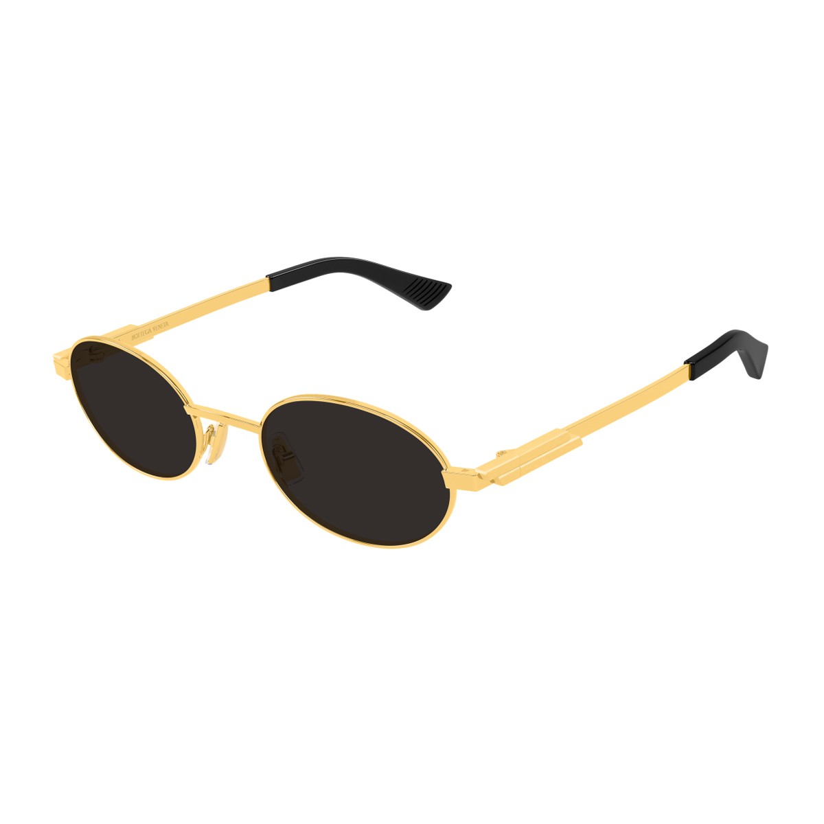 Bottega Veneta Bv1470s Linea Ribbon Gold Metallo Sunglasses