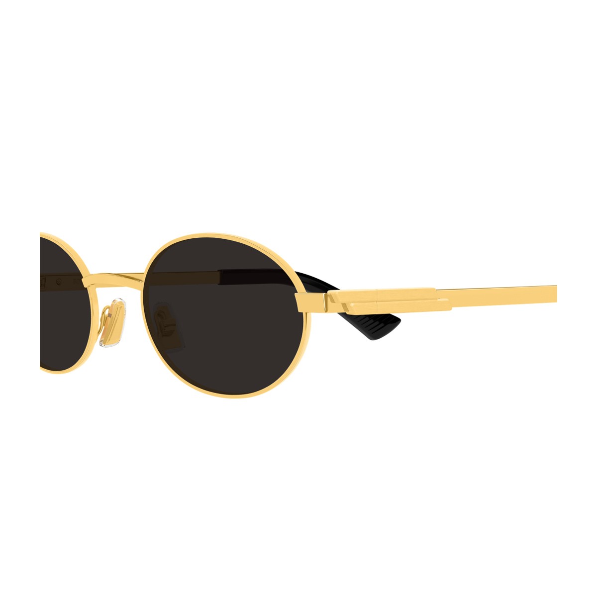 Bottega Veneta Bv1470s Linea Ribbon Gold Metallo Sunglasses