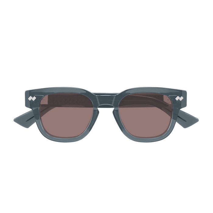Bottega Veneta Bv1441s Linea Intrecciato Grey Acetato Riciclato Sunglasses
