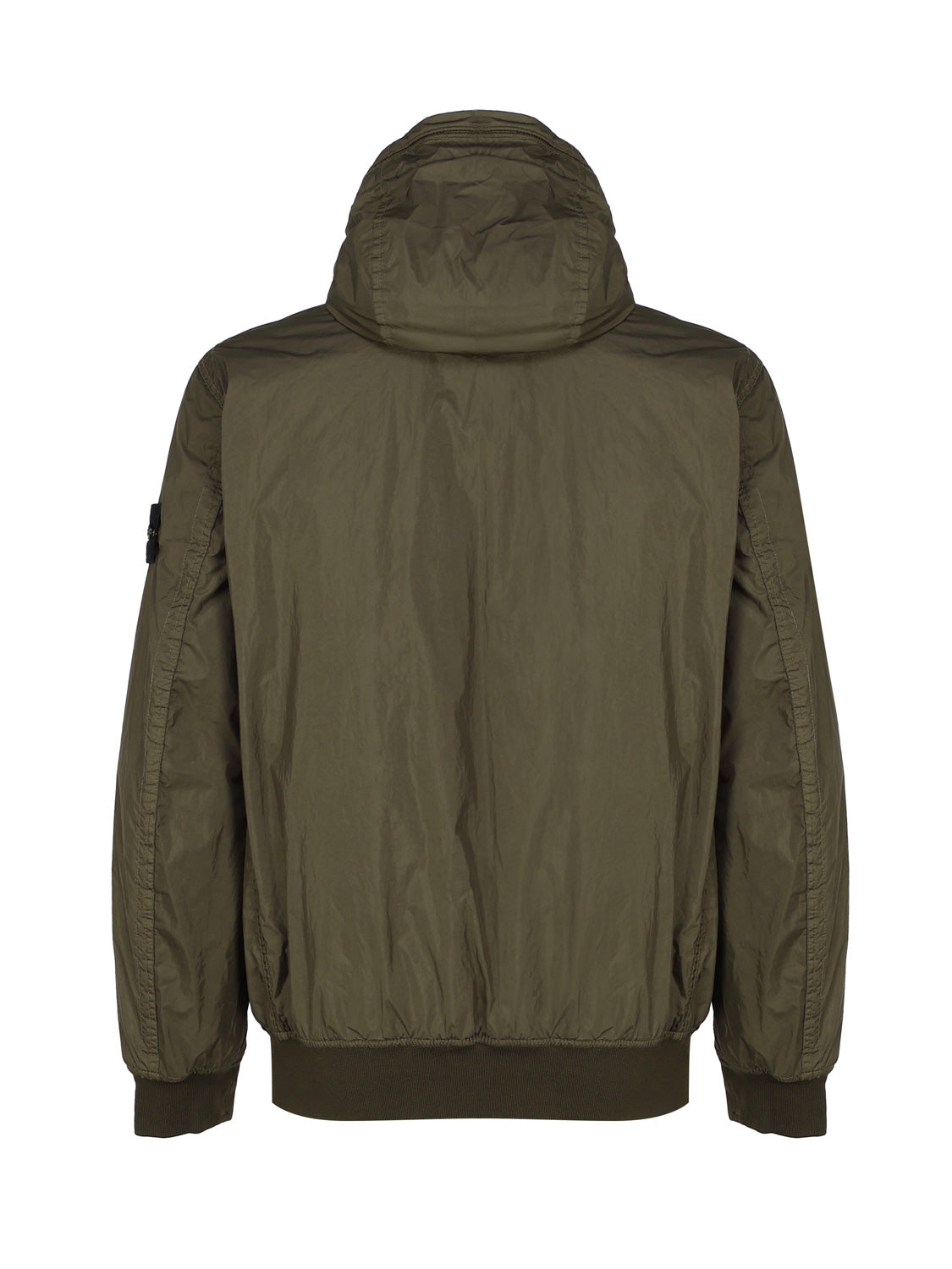Stone Island Coats Verde Oliva Polyamide