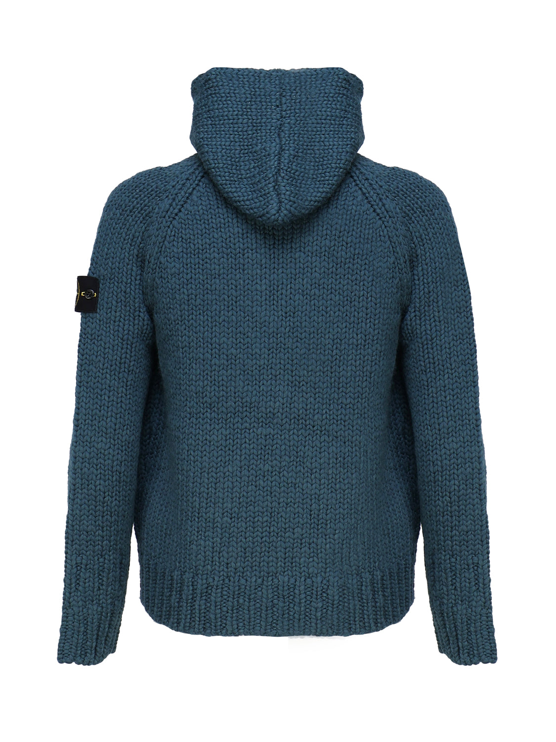 Stone Island Sweaters Petrol Wool