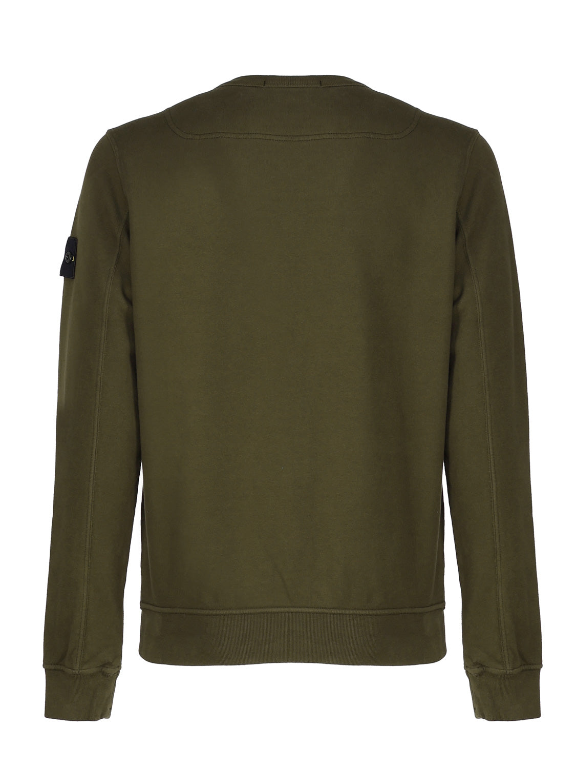 Stone Island Sweaters Verde Oliva Co/co