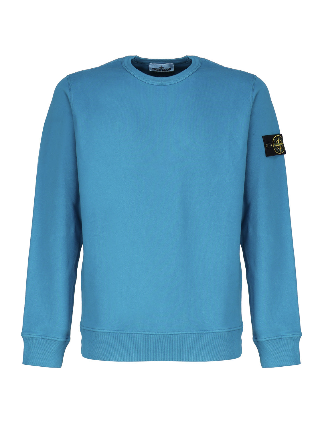 Stone Island Sweaters Turquoise Co/co