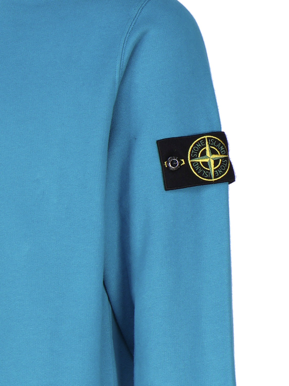 Stone Island Sweaters Turquoise Co/co