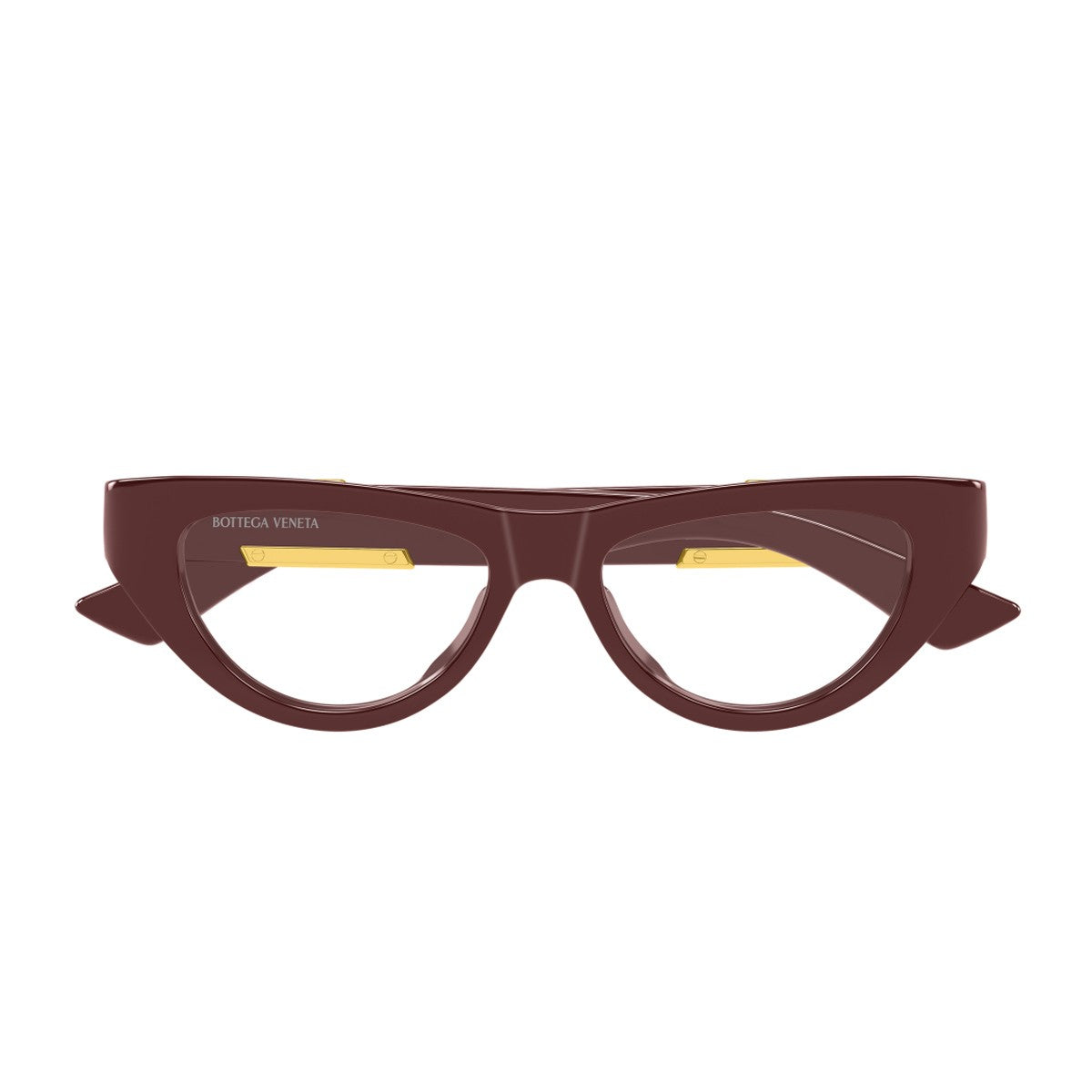 Bottega Veneta Bv1454o Linea Ribbon Burgundy Bio-inettato Optical Frames