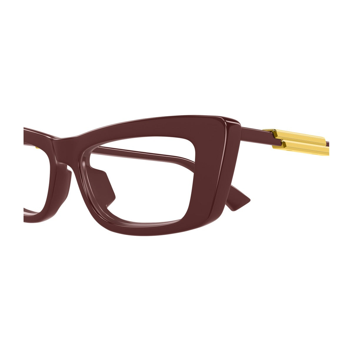 Bottega Veneta Bv1449o Linea Ribbon Burgundy Acetato Riciclato Optical Frames