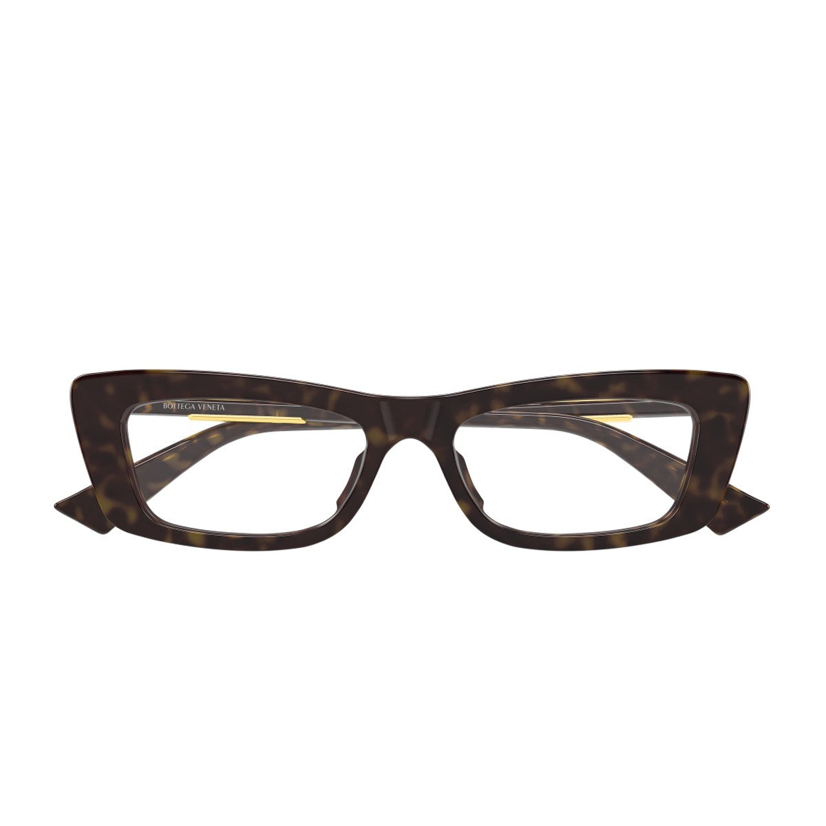 Bottega Veneta Bv1449o Linea Ribbon Havana Acetato Riciclato Optical Frames