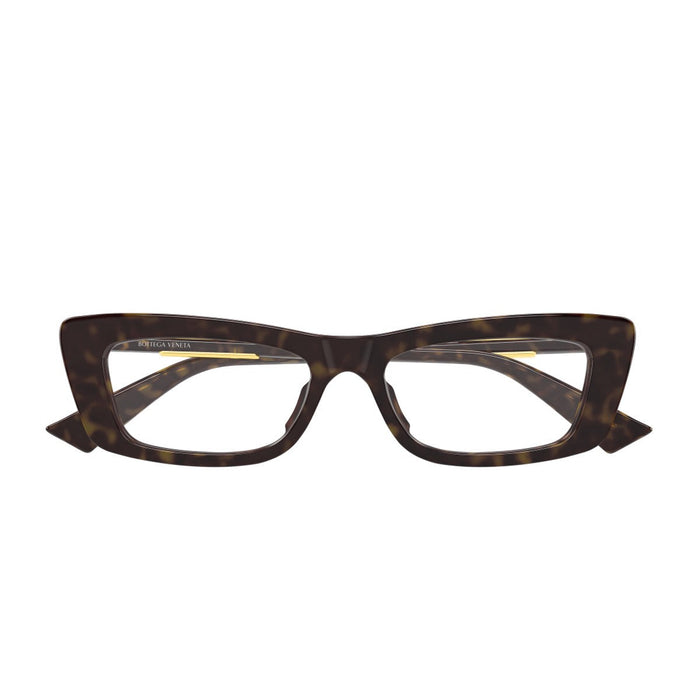 Bottega Veneta Bv1449o Linea Ribbon Havana Acetato Riciclato Optical Frames