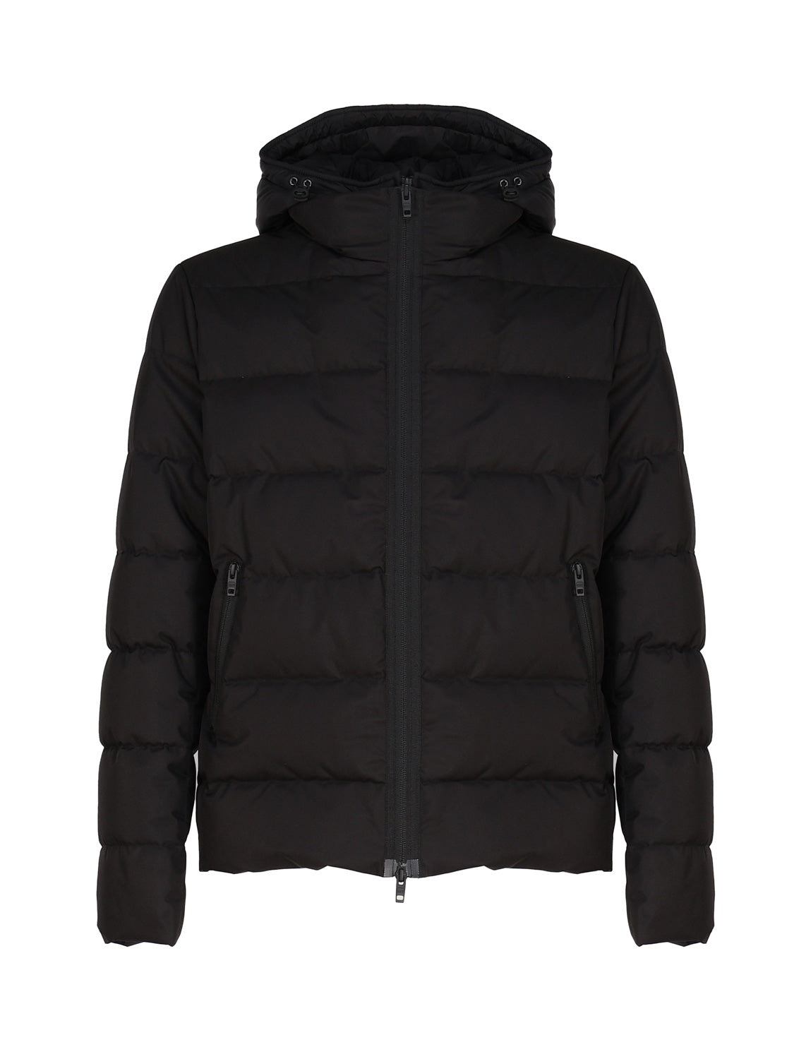 Fay Coats Black 100 % Polyamide