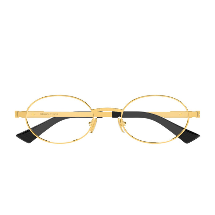 Bottega Veneta Bv1470s Linea Ribbon Gold Metallo Optical Frames