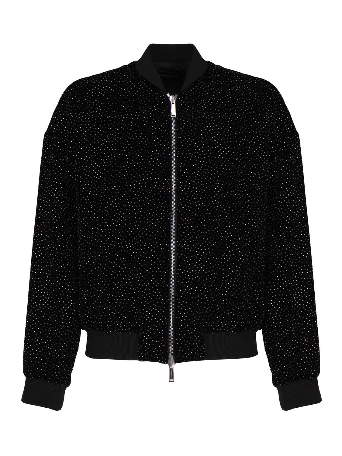 Dsquared2 Coats Black Silk