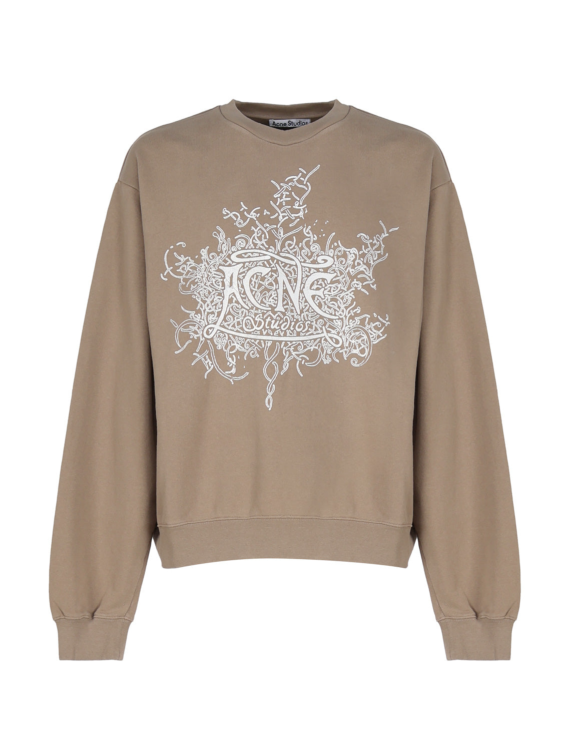Acne Studios Sweaters Beige Cotton