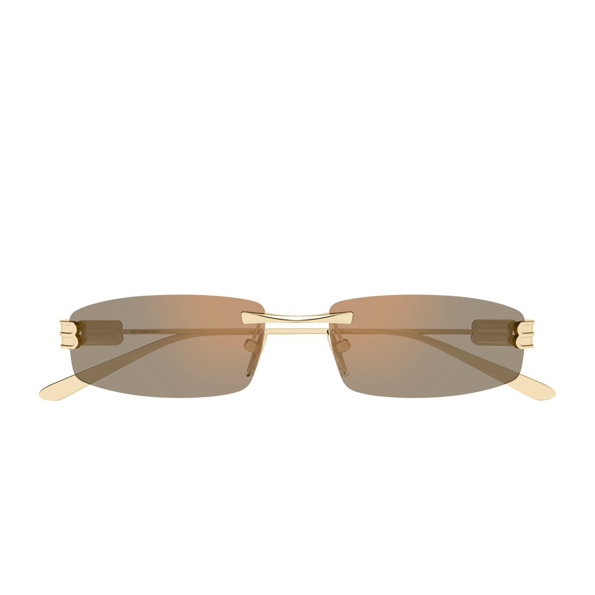 Balenciaga Bb0488s Linea Everyday Gold / Pink Metallo Sunglasses