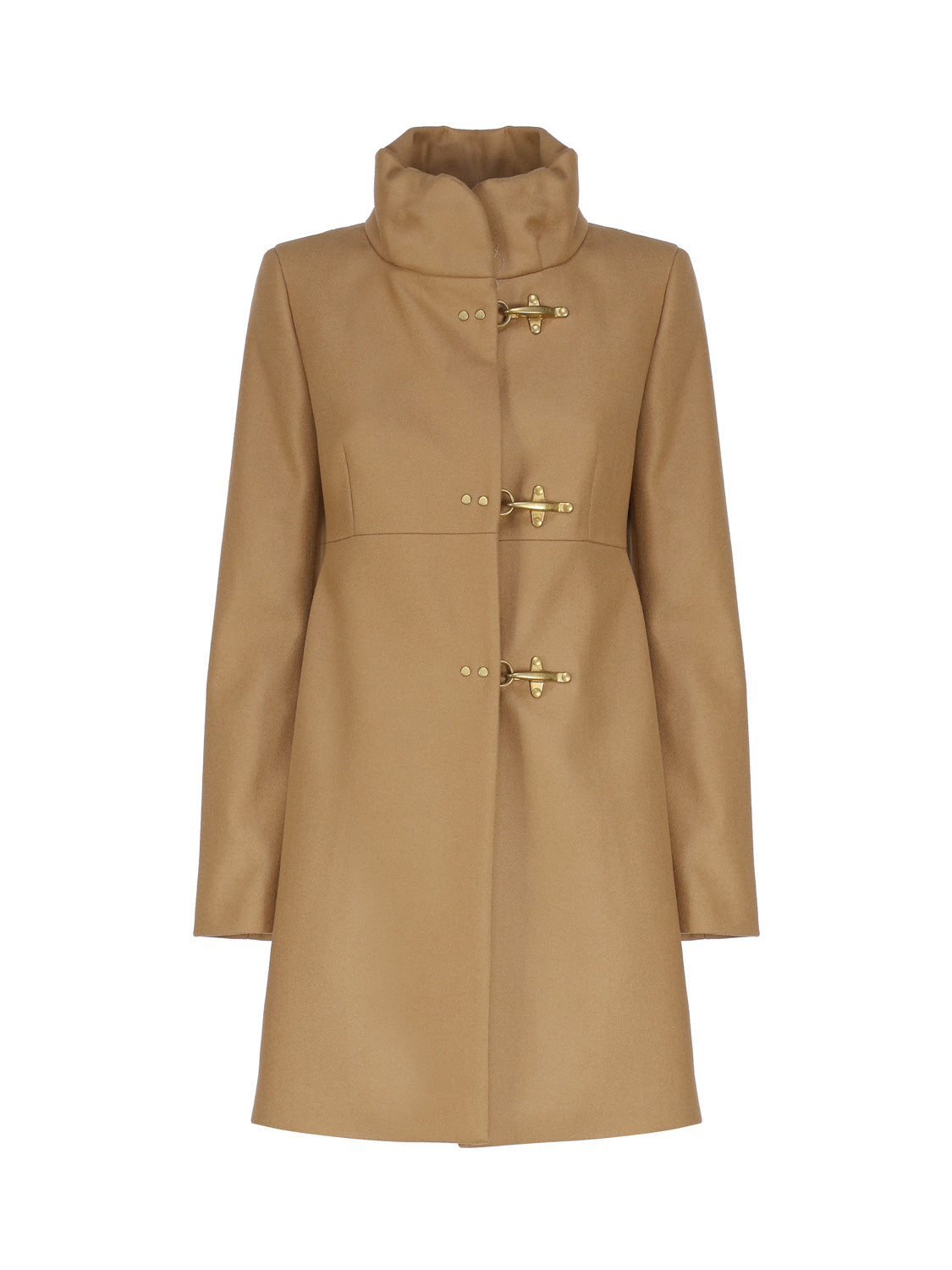 Fay Coats Honey Virgin Wool Polyamide