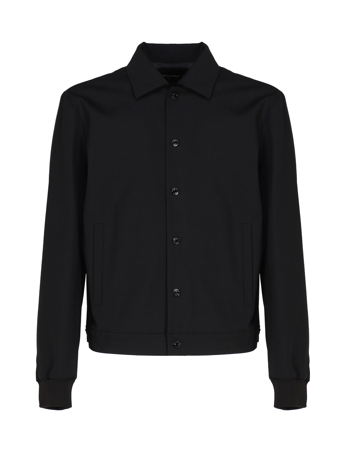 Dsquared2 Coats Black Cotton