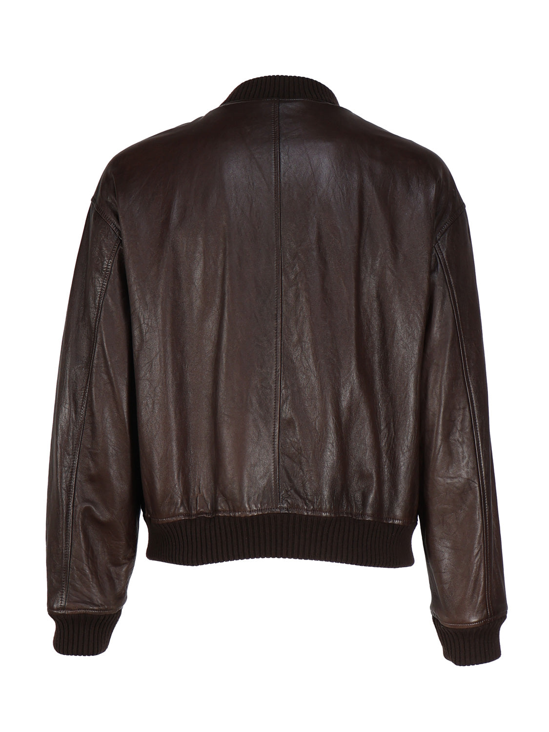 Dolce & Gabbana Coats Brown Lambskin