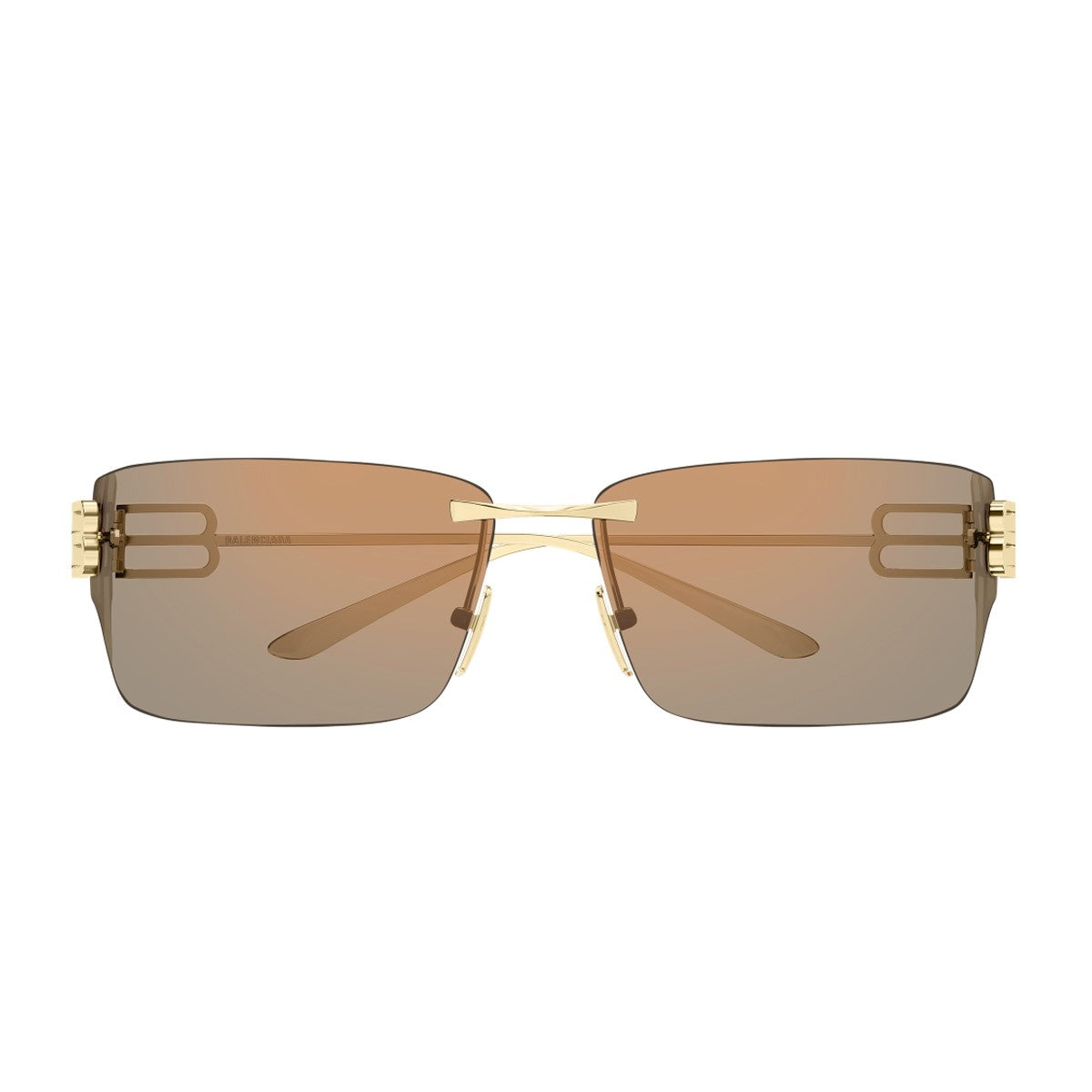 Balenciaga Bb0485sa Linea Everyday Gold / Pink Metallo Sunglasses