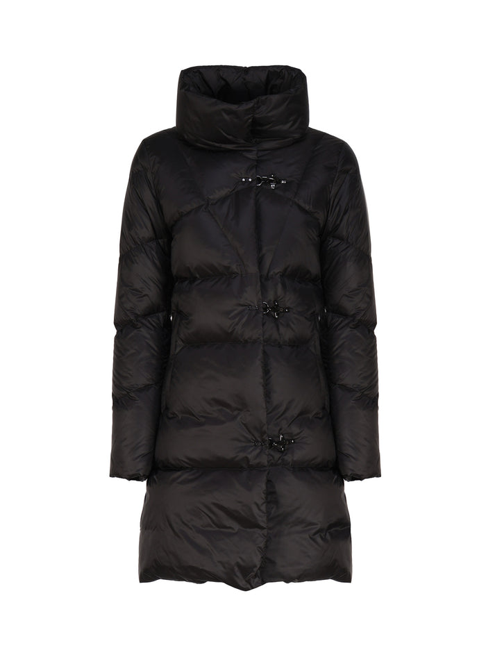 Fay Coats Black Polyamide