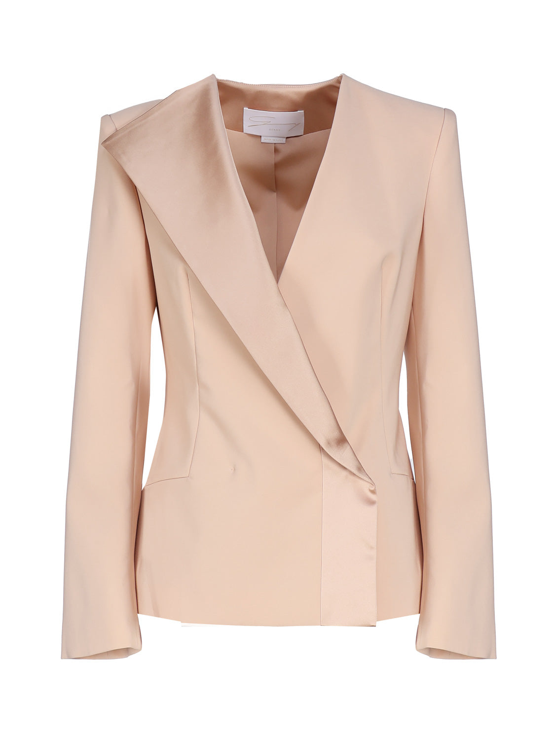Genny Jackets Nude Polyester Elastane