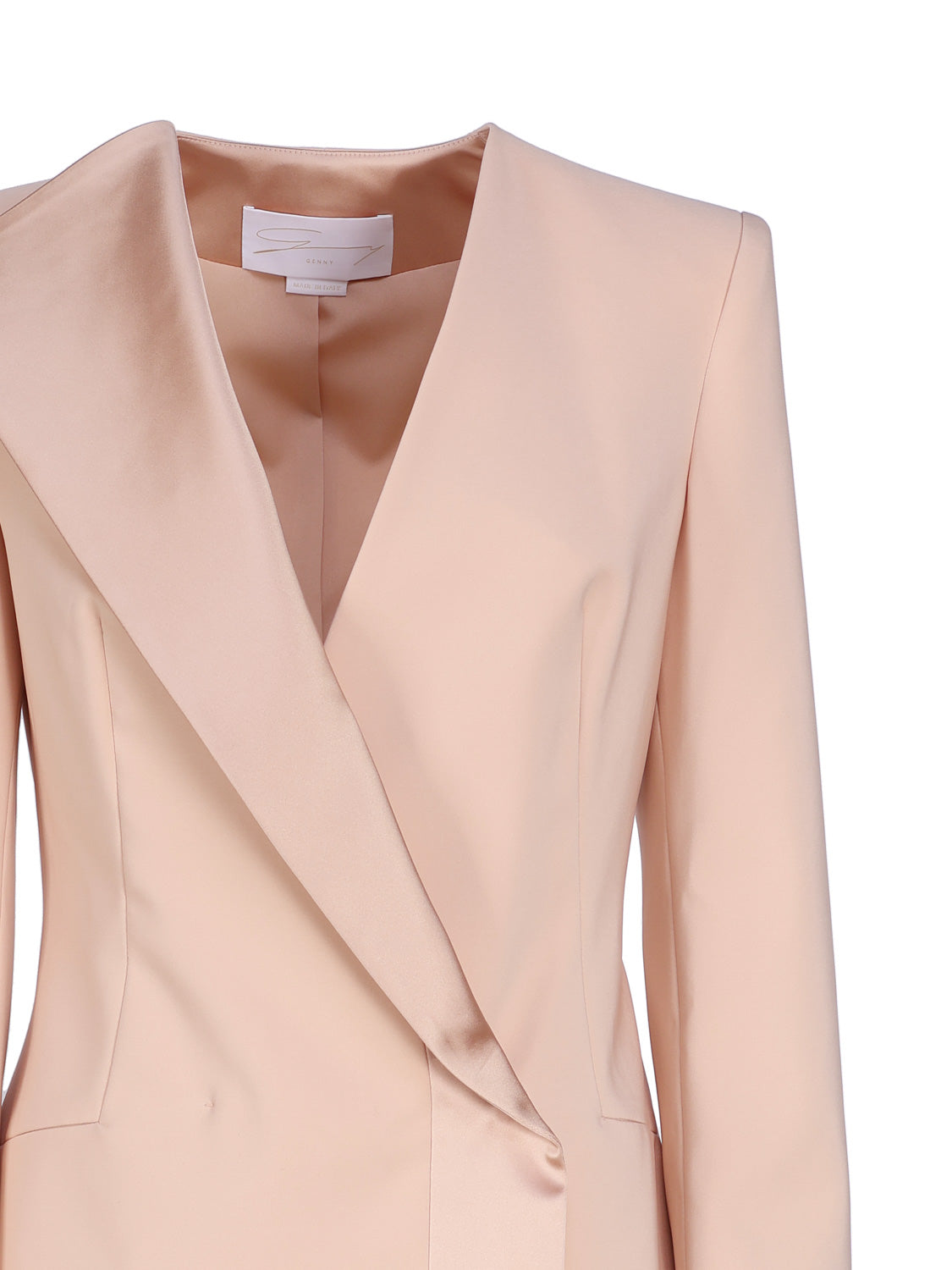 Genny Jackets Nude Polyester Elastane