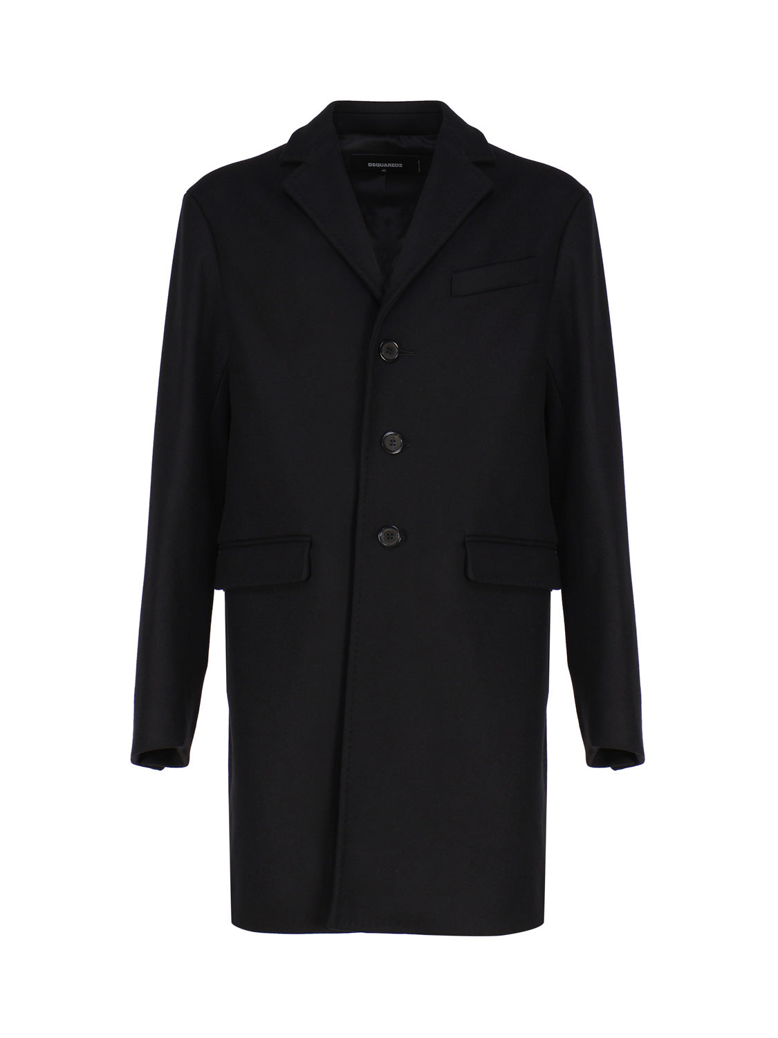 Dsquared2 Coats Black Polyester