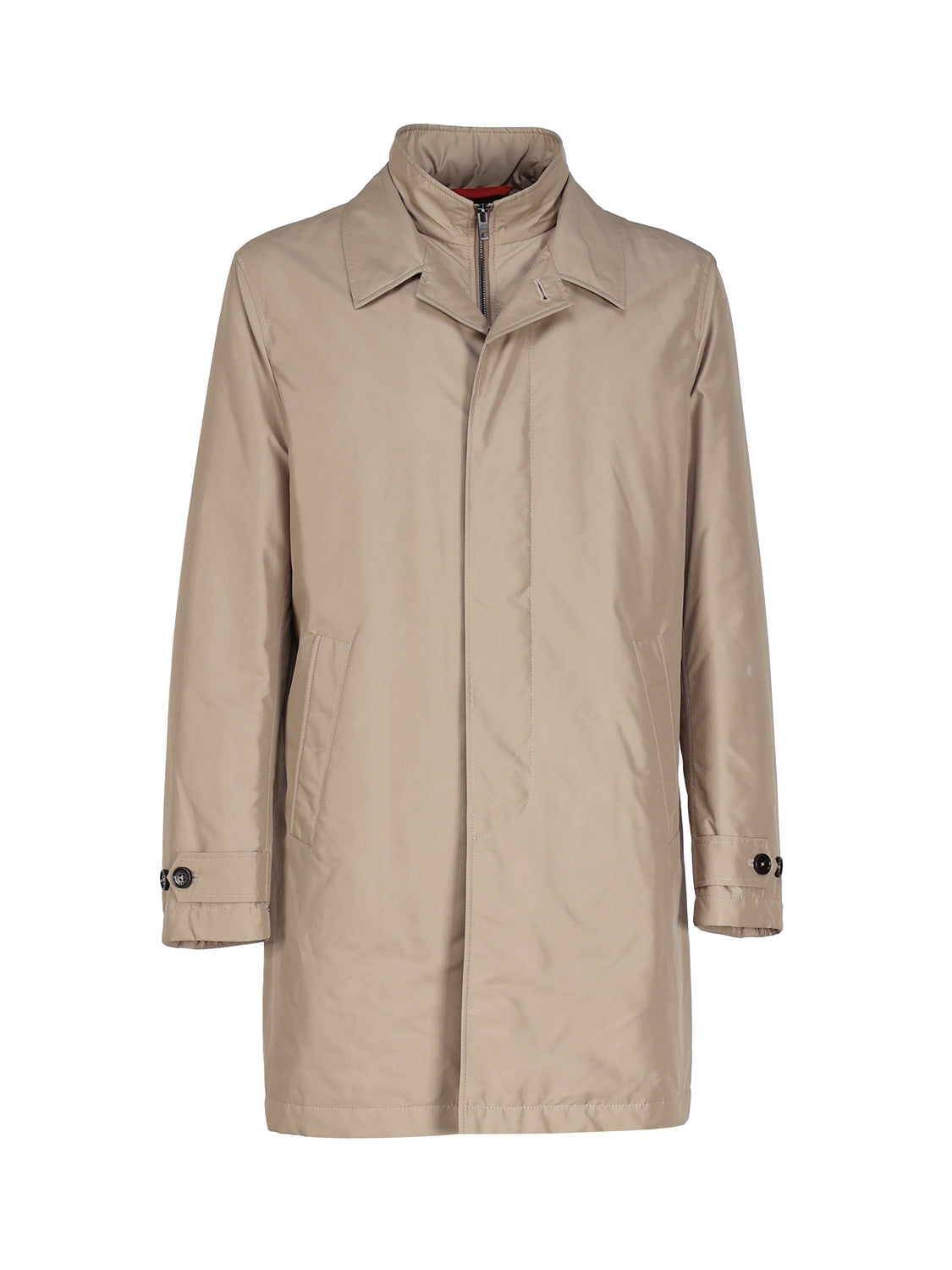 Fay Coats Brown Nylon