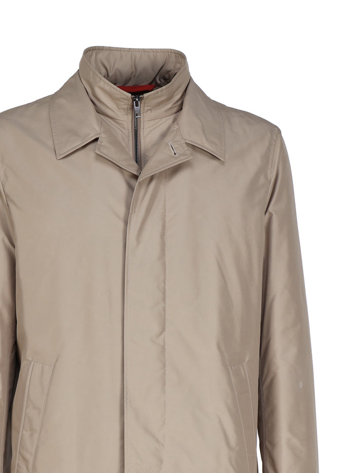 Fay Coats Brown Nylon