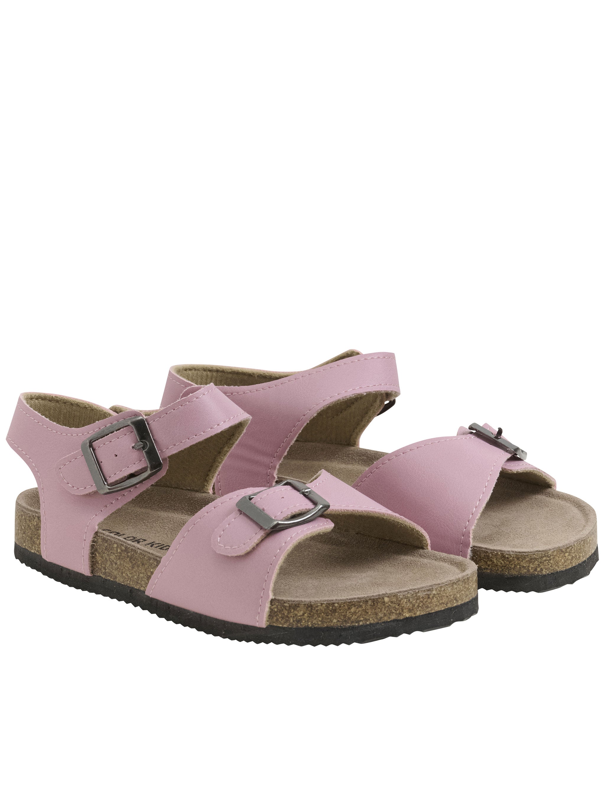 Sandals Velcro Straps Pink & Purple Calzature