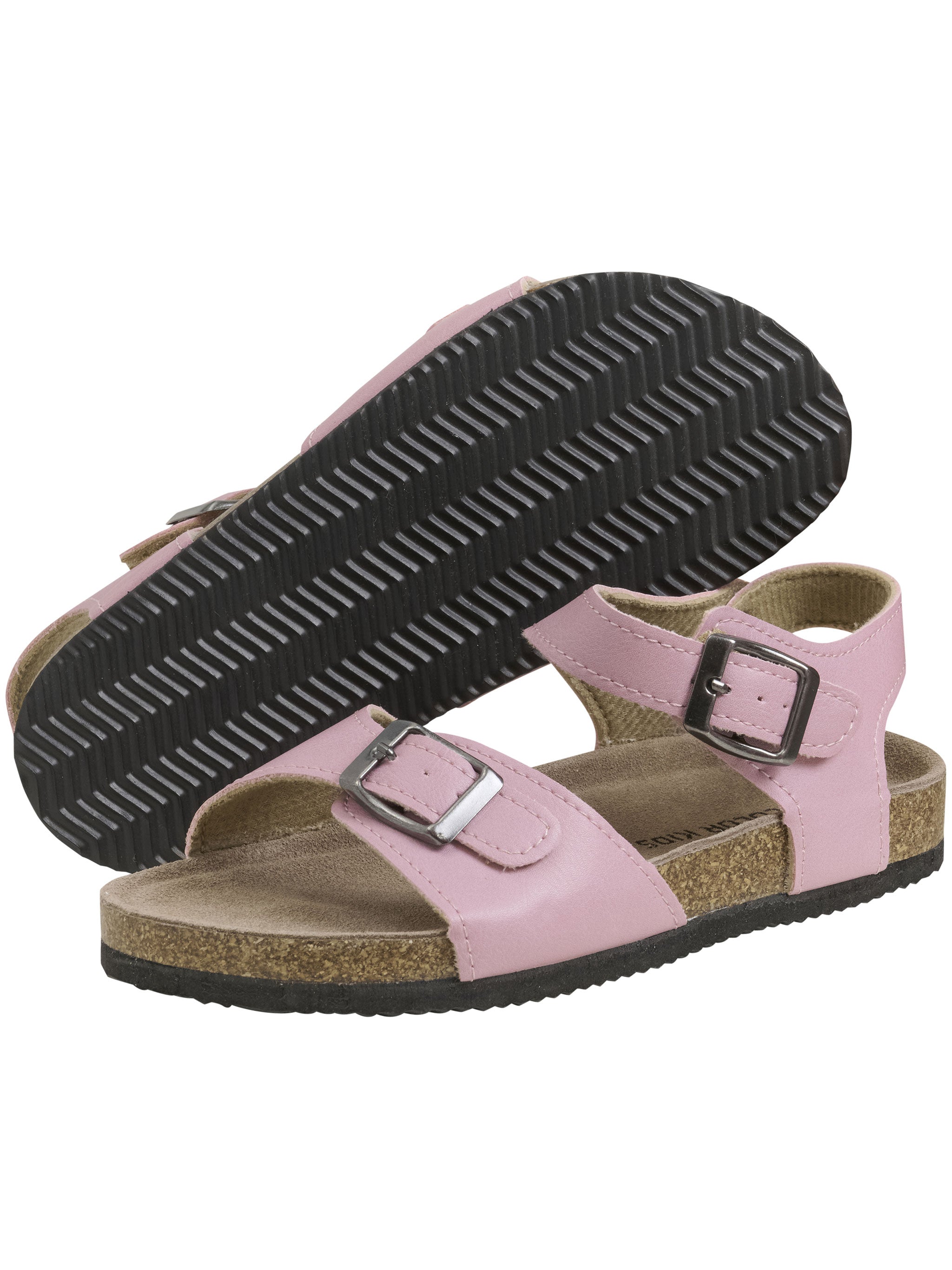 Sandals Velcro Straps Pink & Purple Calzature