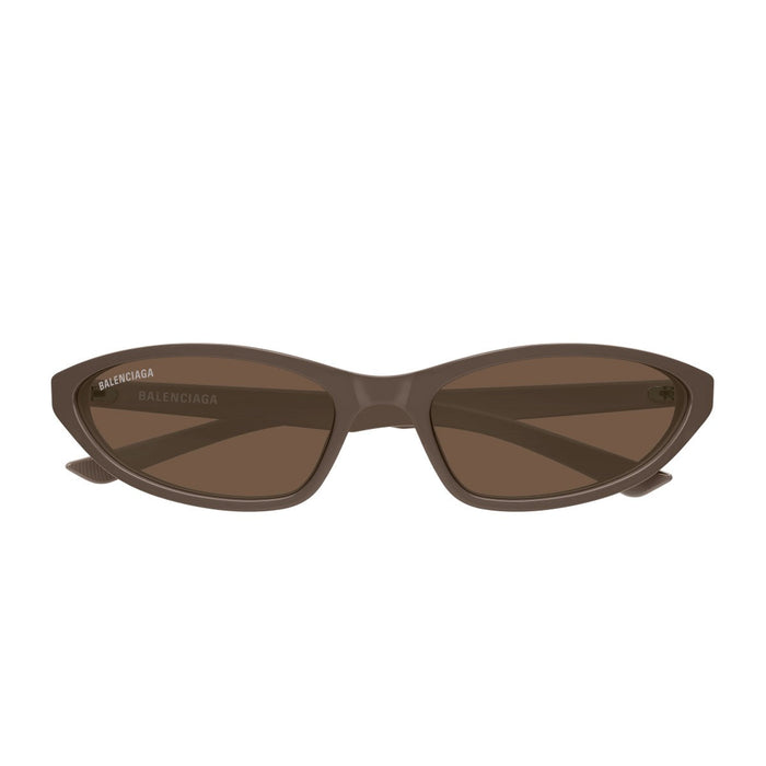 Balenciaga Bb0402s Linea Everyday Brown Acetato Riciclato Sunglasses