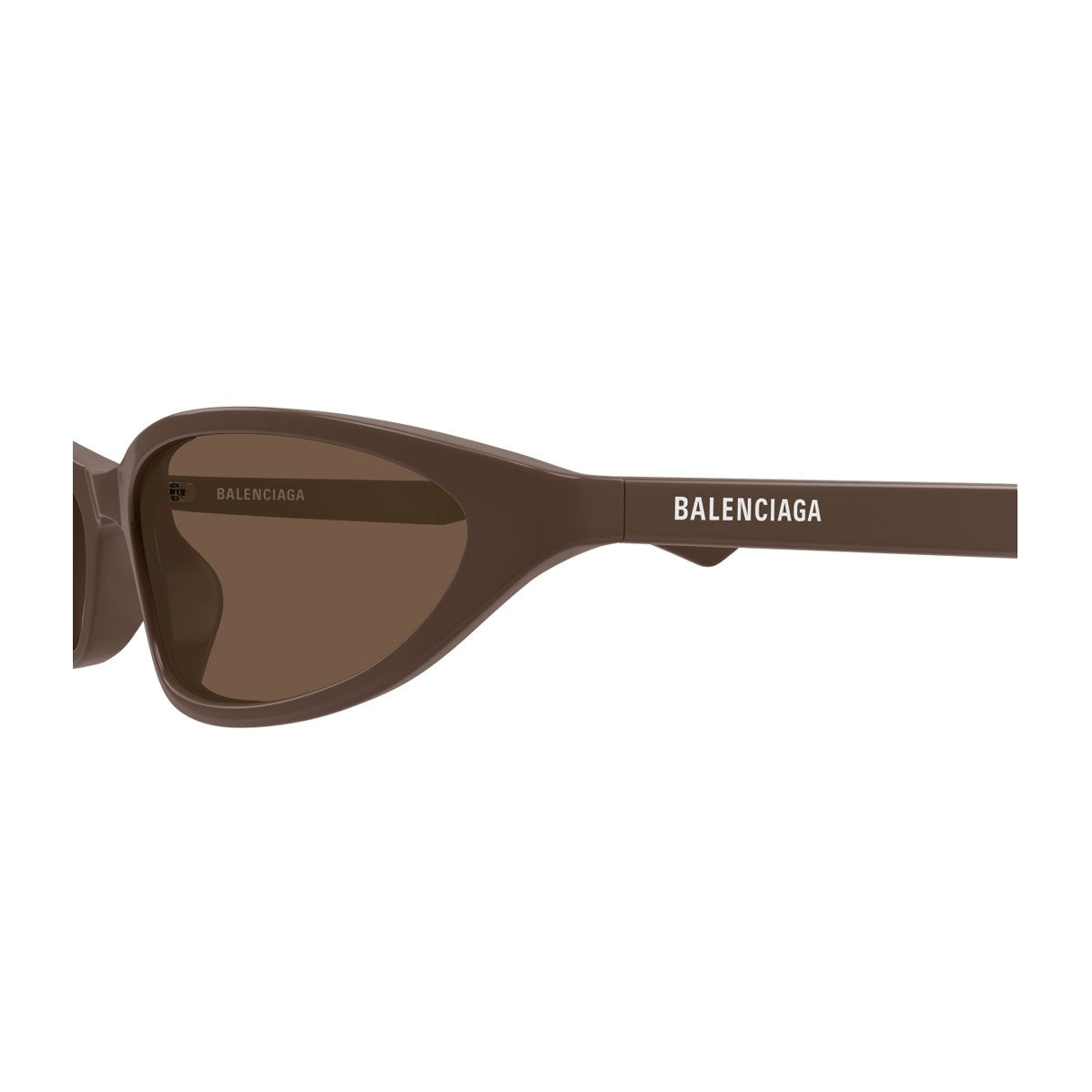 Balenciaga Bb0402s Linea Everyday Brown Acetato Riciclato Sunglasses