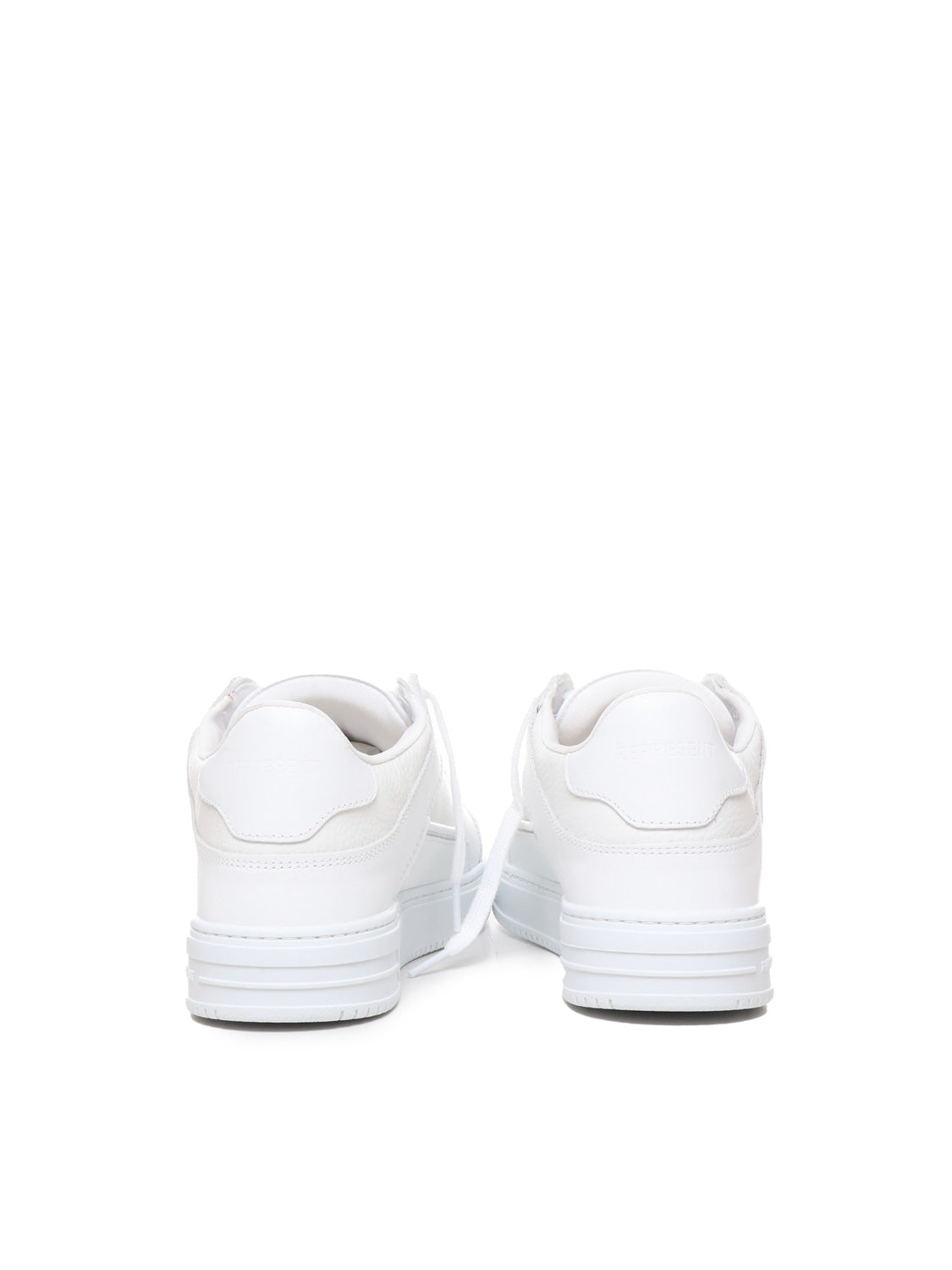 Represent Sneakers Flat White Nappa Leather