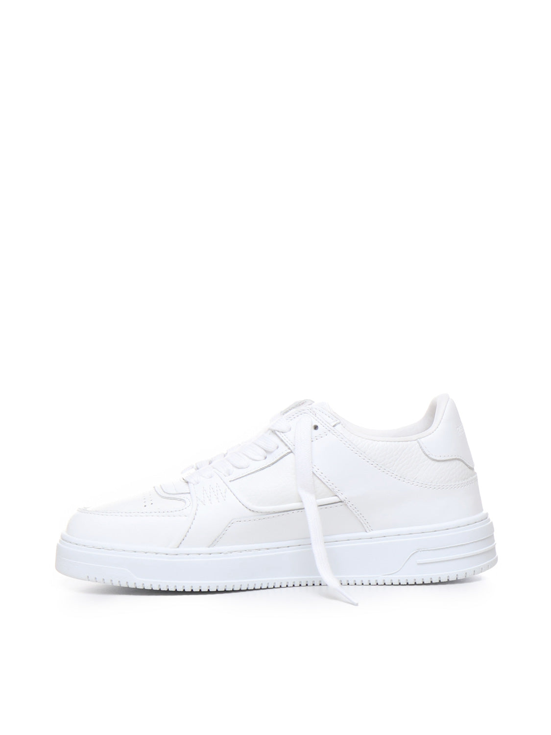 Represent Sneakers Flat White Nappa Leather