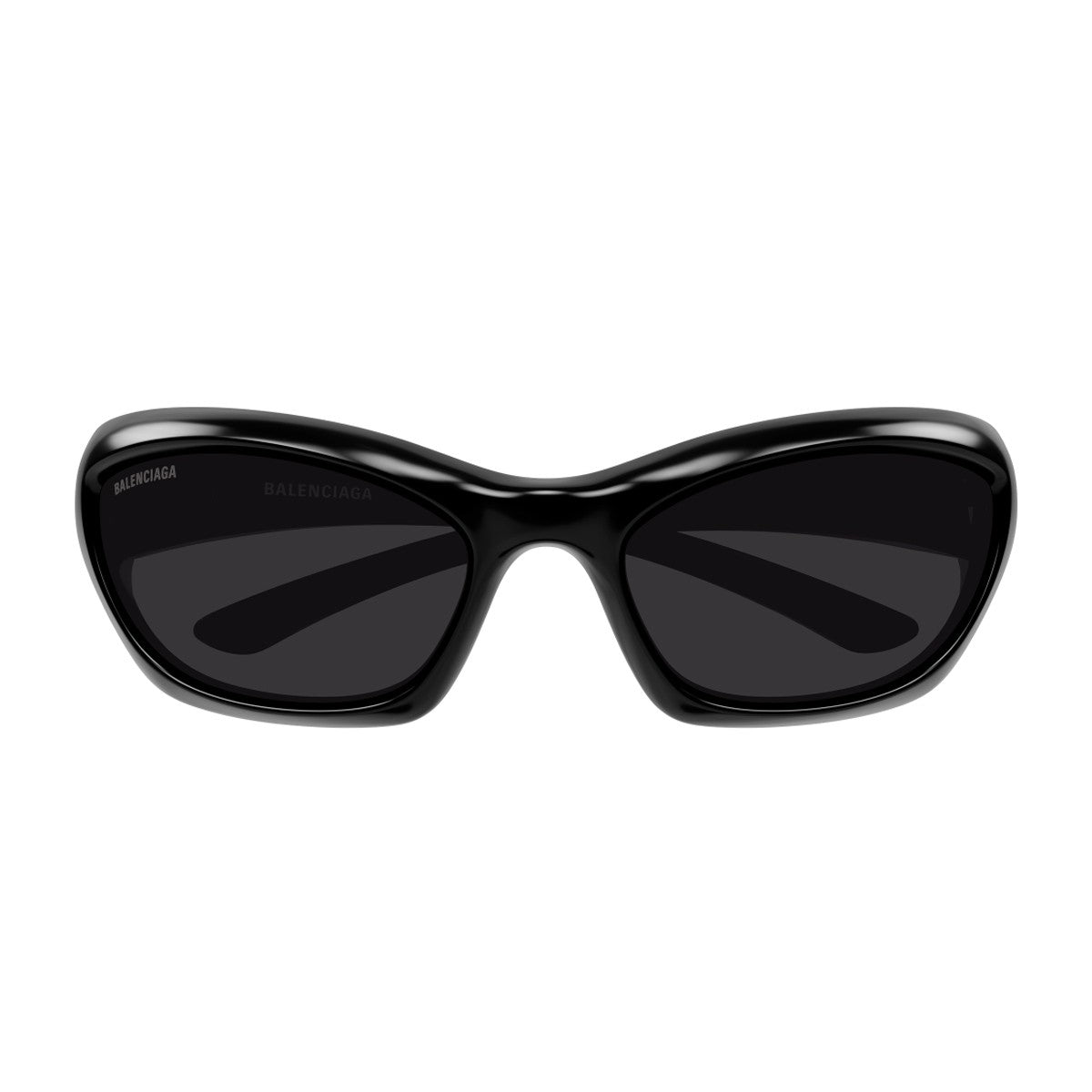 Balenciaga Bb0463s Linea Extreme Black Bio-inettato Sunglasses