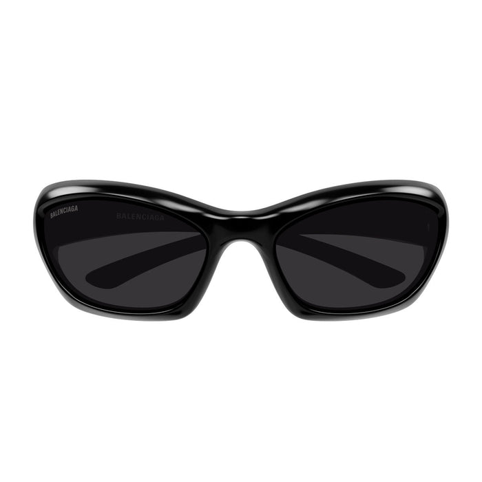 Balenciaga Bb0463s Linea Extreme Black Bio-inettato Sunglasses